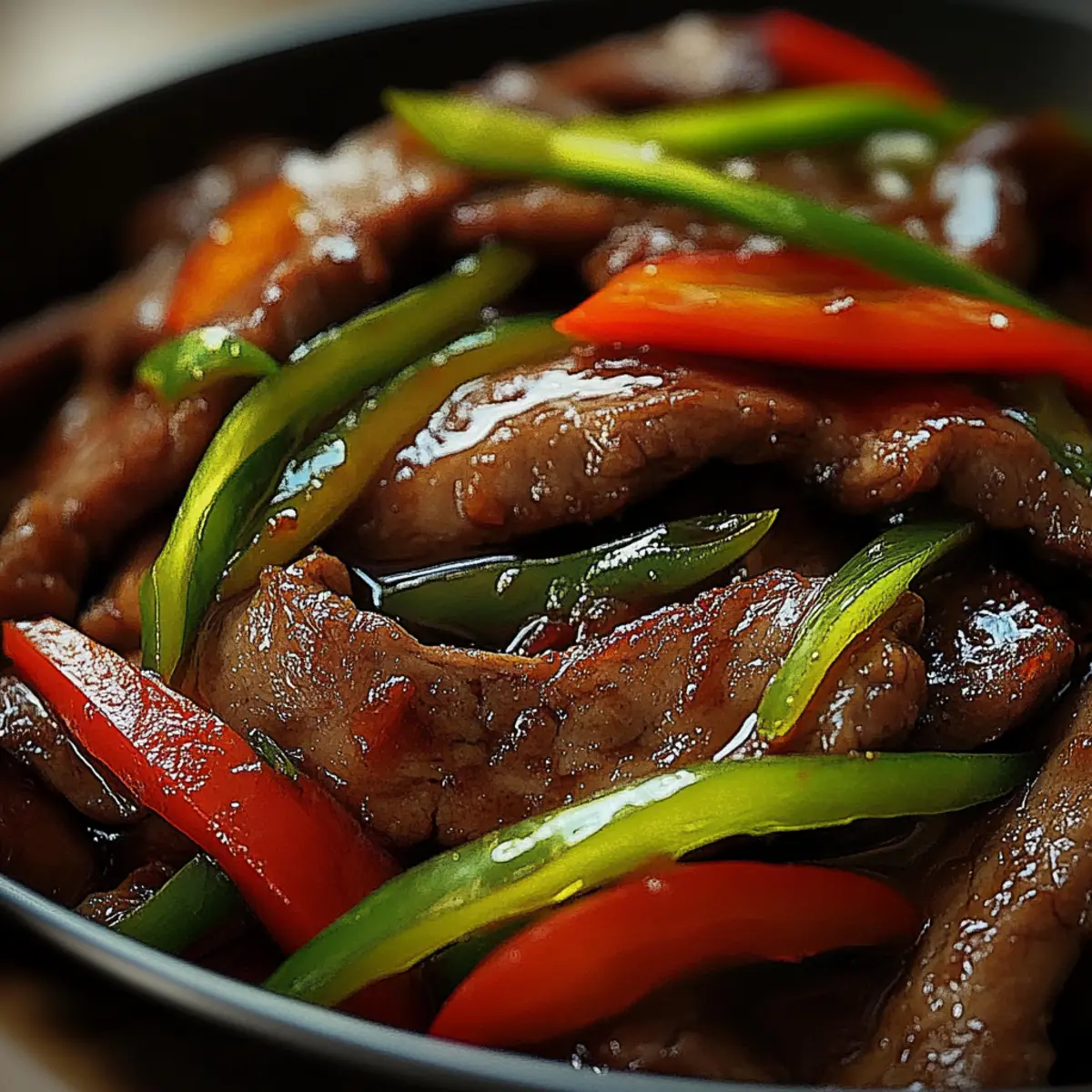 Juicy Pepper Steak Stir Fry That’s Better Than Takeout