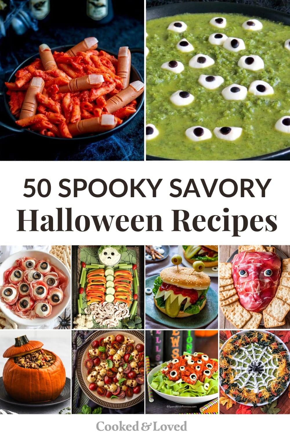 Halloween Food Ideas & Recipes (Savory)