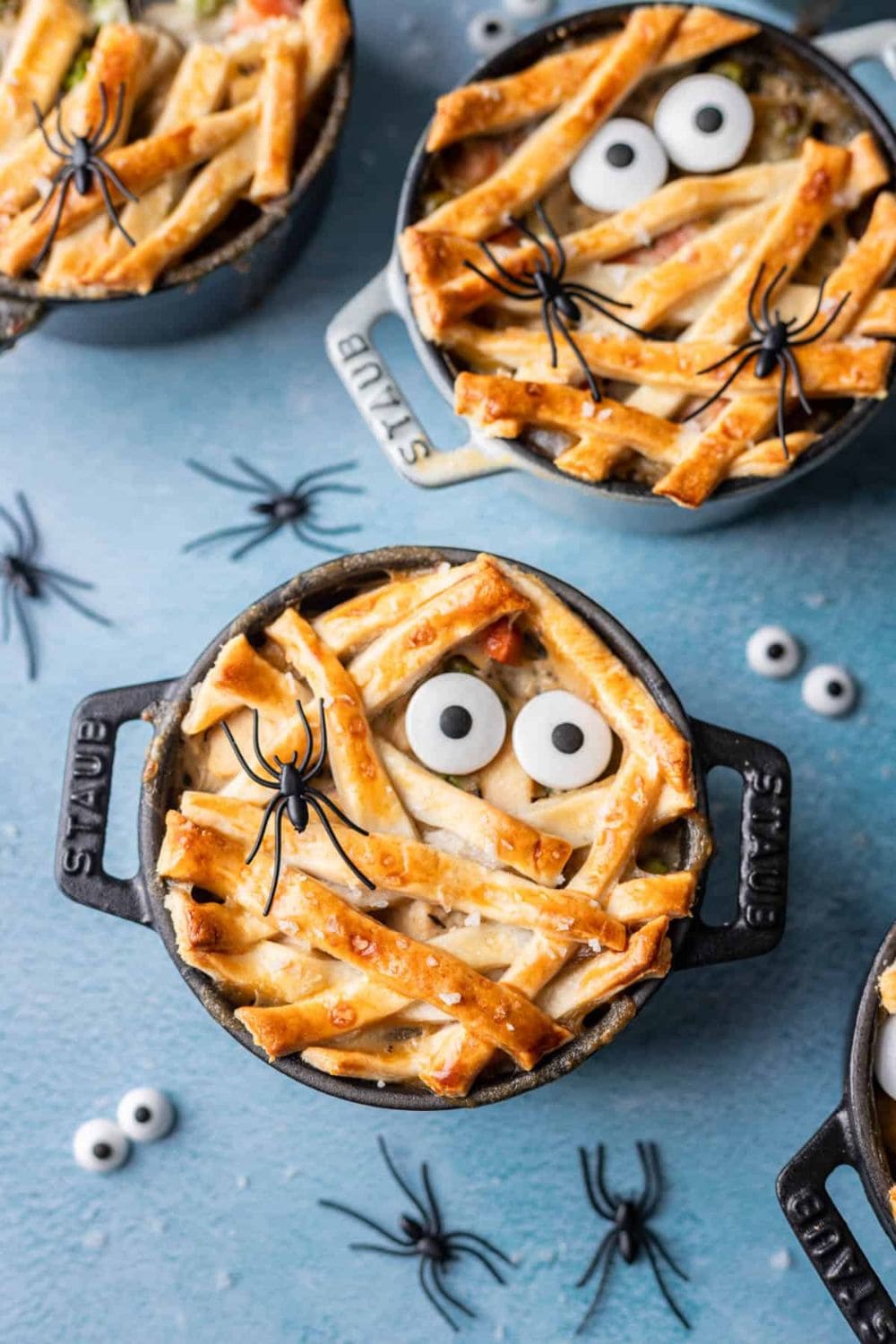 Mummy Chicken Pot Pies